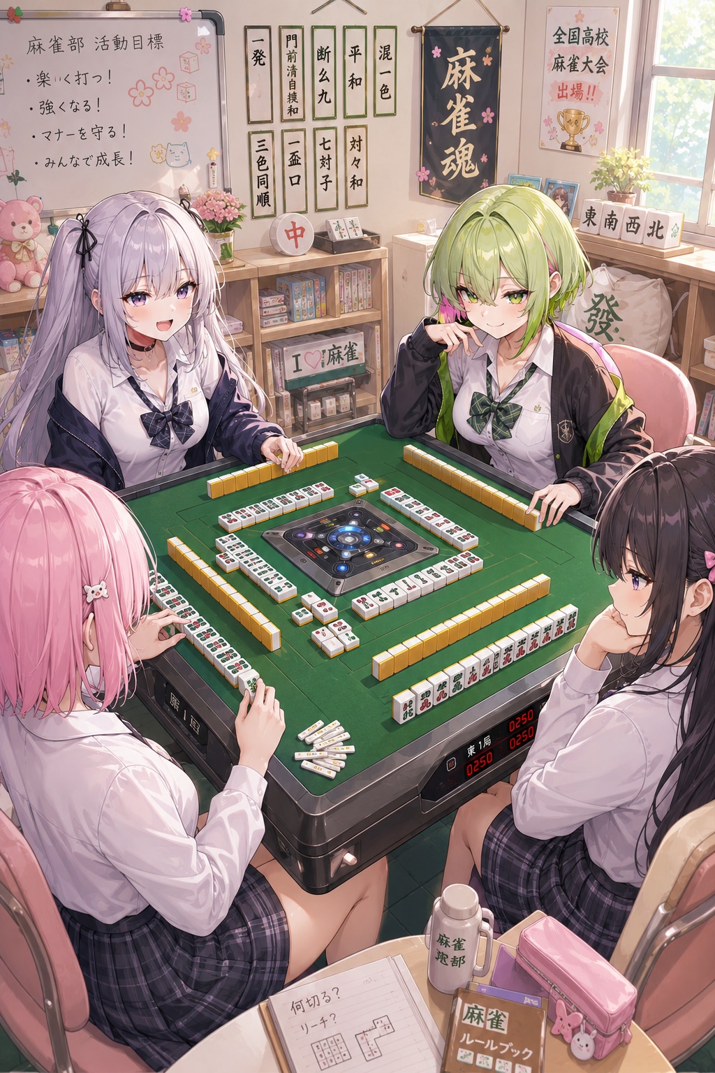 高校麻雀部の仲間たち