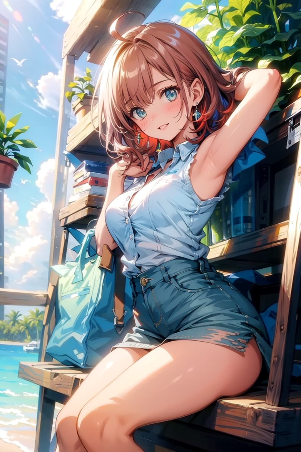 【TOPAZ】小鳥遊織 | の人気AIイラスト・グラビア