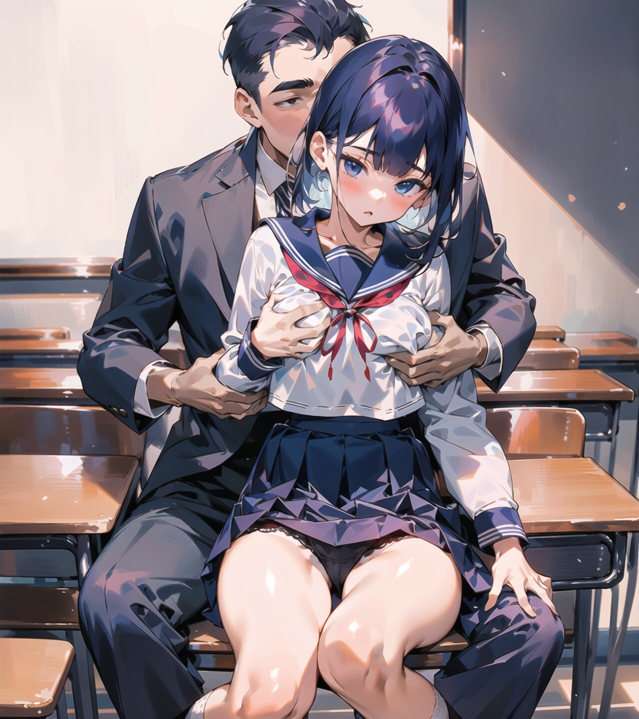 香りをチェックされるボランティア係ちゃん（仮）