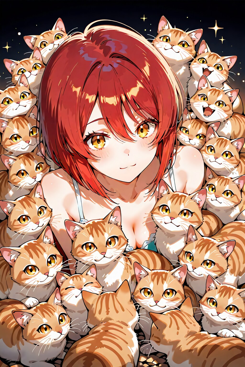 ねこまみれ_20260421 | の人気AIイラスト・グラビア