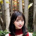 紅葉とタートルネック 12枚目