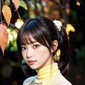 紅葉とタートルネック 11枚目