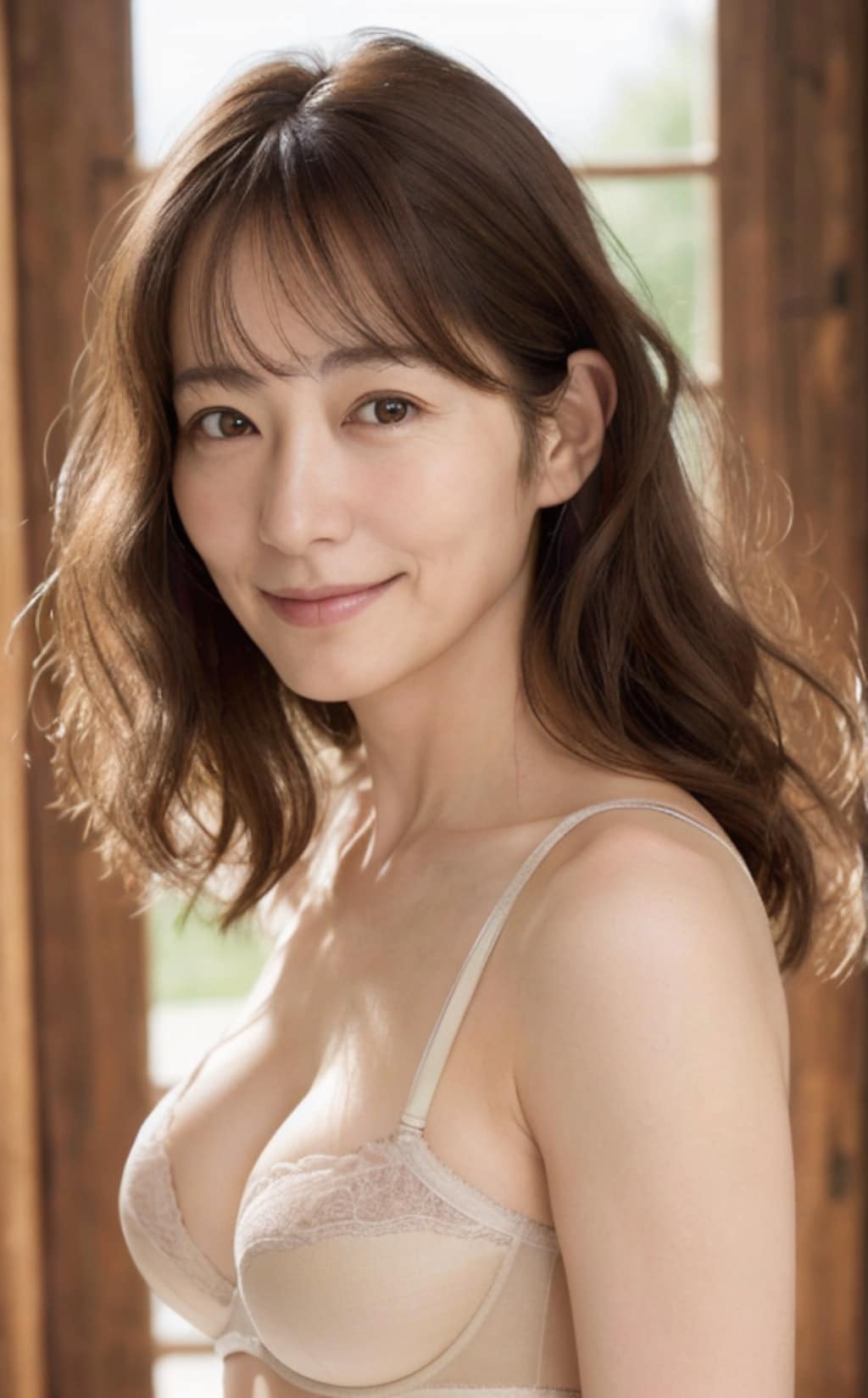下着モデル風熟女グラビア