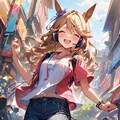 音楽で彩る世界【ウマ娘・ゴールドシティ】 4枚目