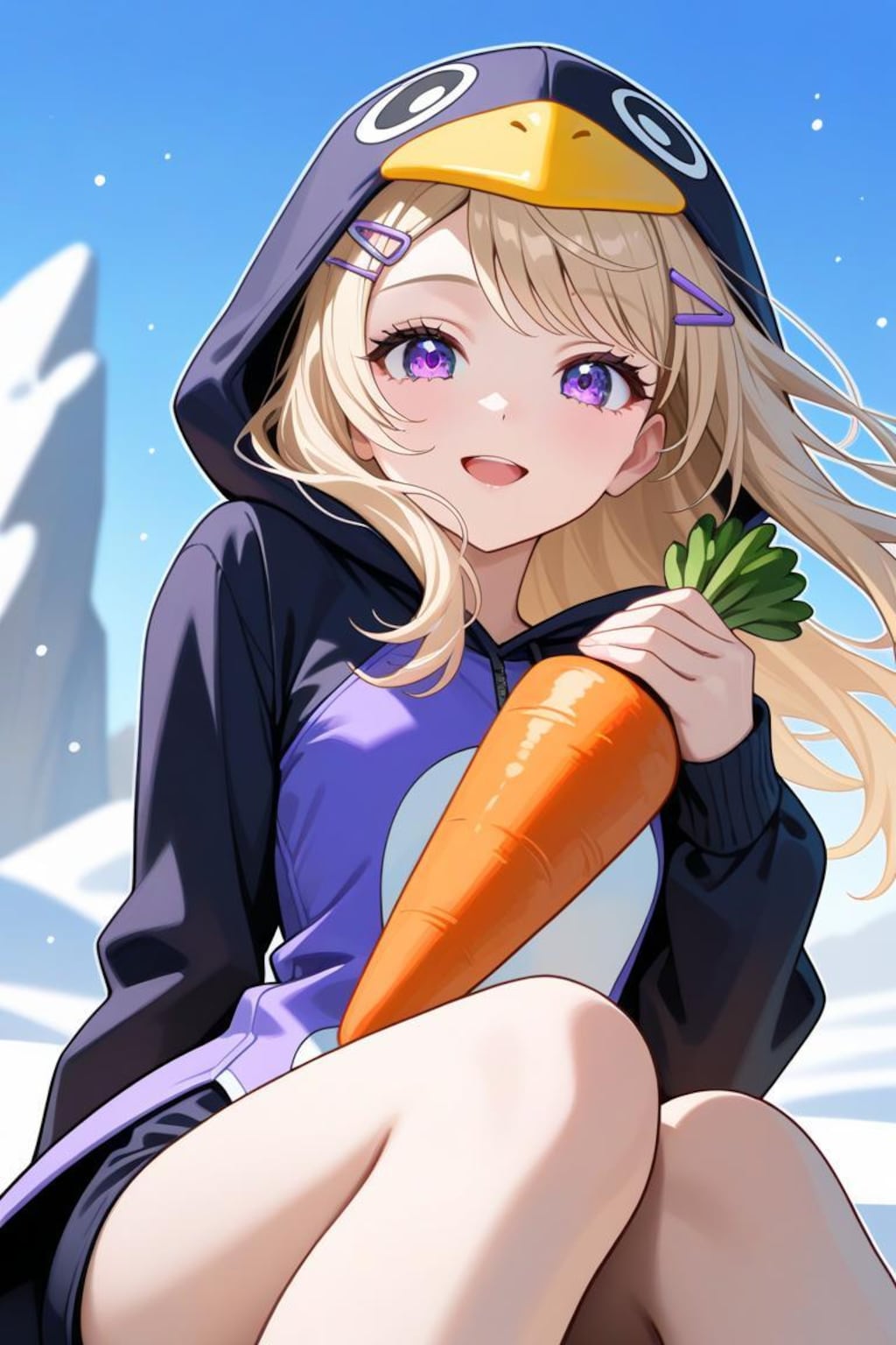 鳥さんパーカー