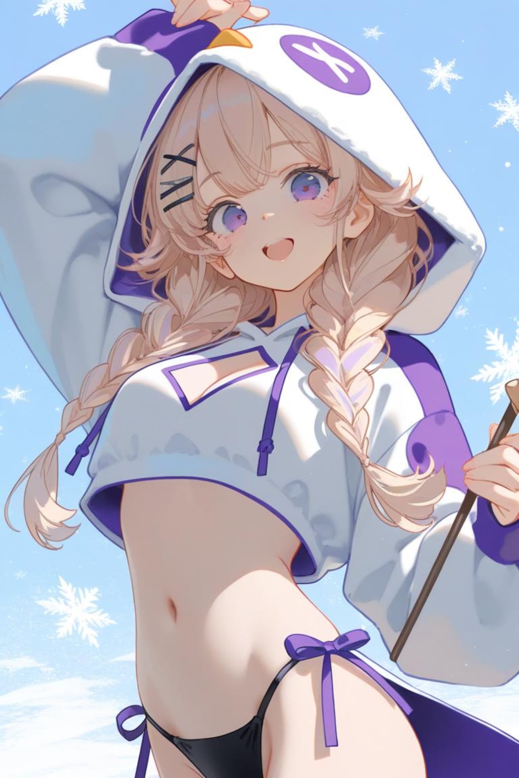 鳥さんパーカー
