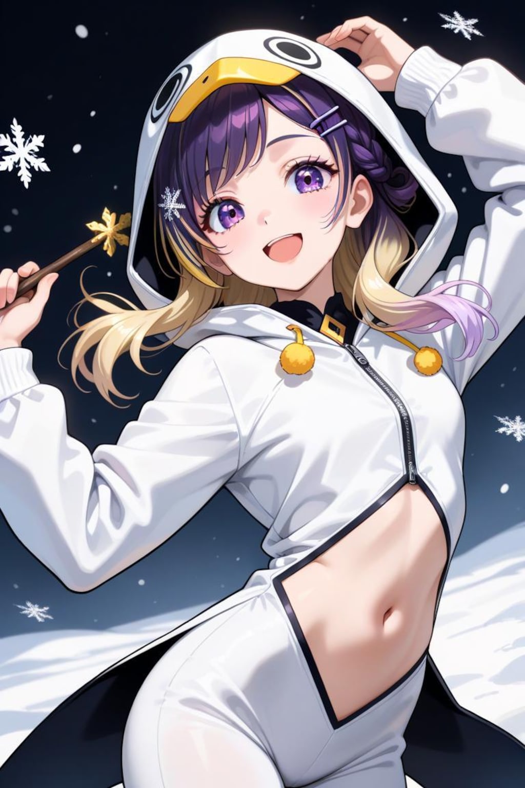 鳥さんパーカー