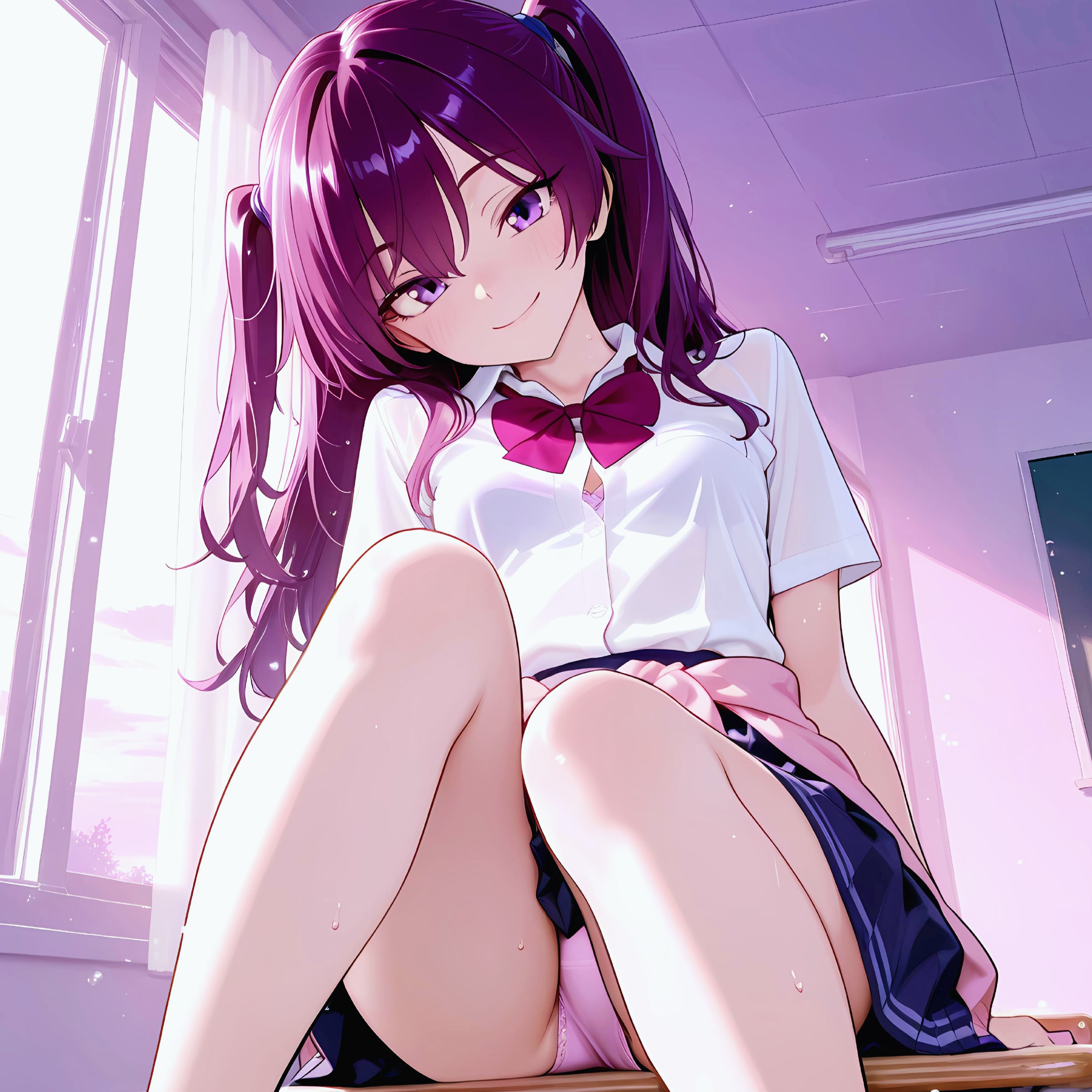 ぱんつ見えてますよ？