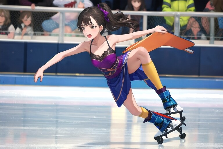 変なスケート | の人気AIイラスト・グラビア