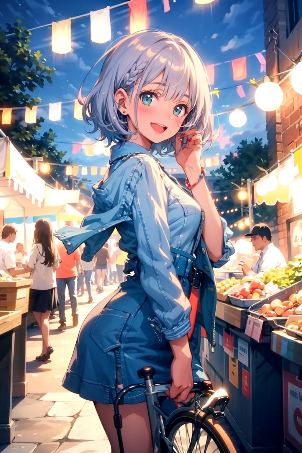 祭り　ミオちゃん | の人気AIイラスト・グラビア