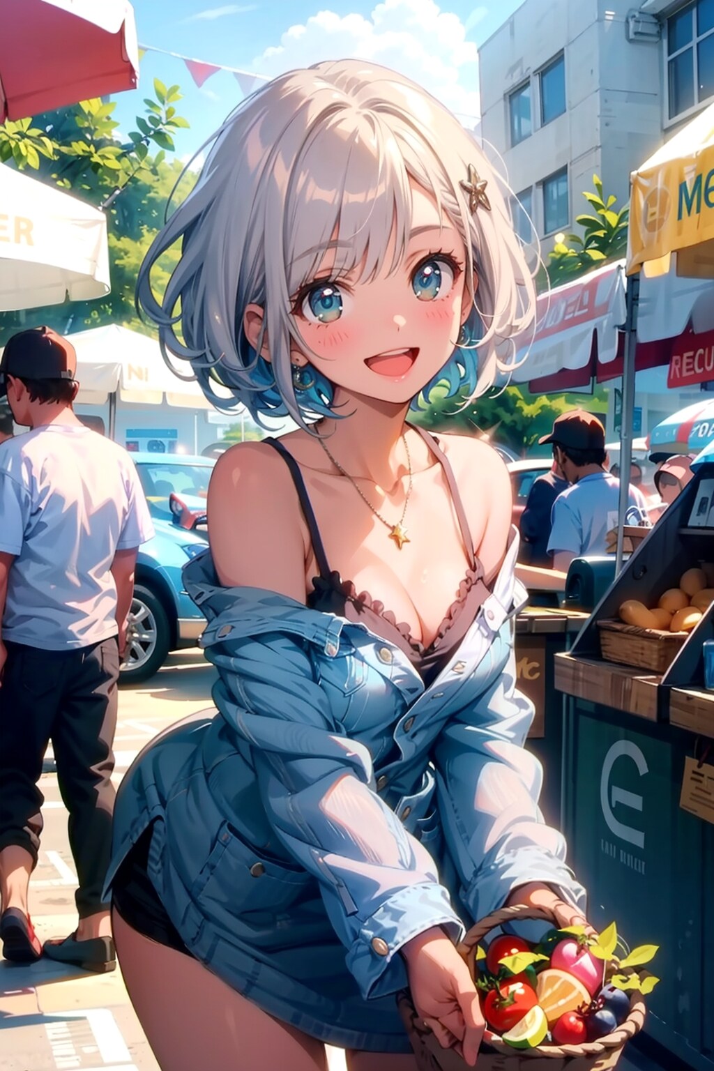 祭り　ミオちゃん