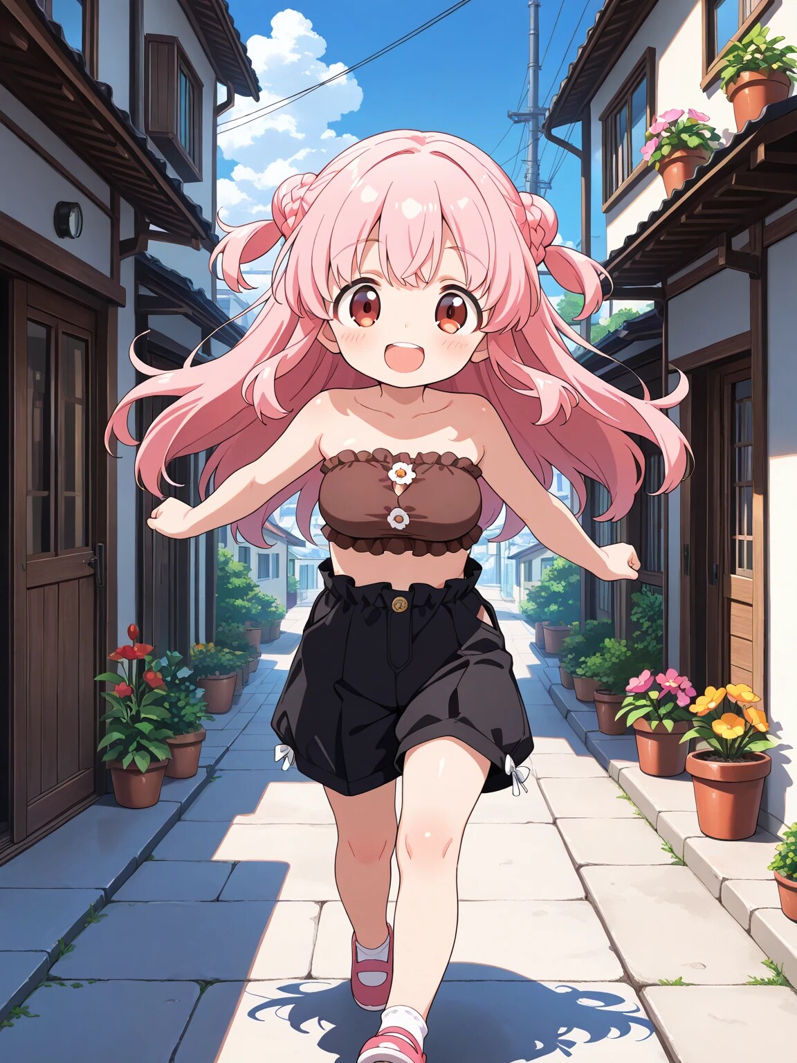 朝の住宅街3 | の人気AIイラスト・グラビア