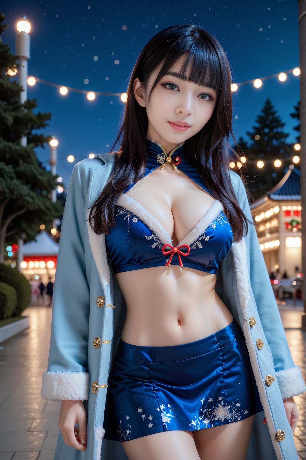 青の中華サンタ