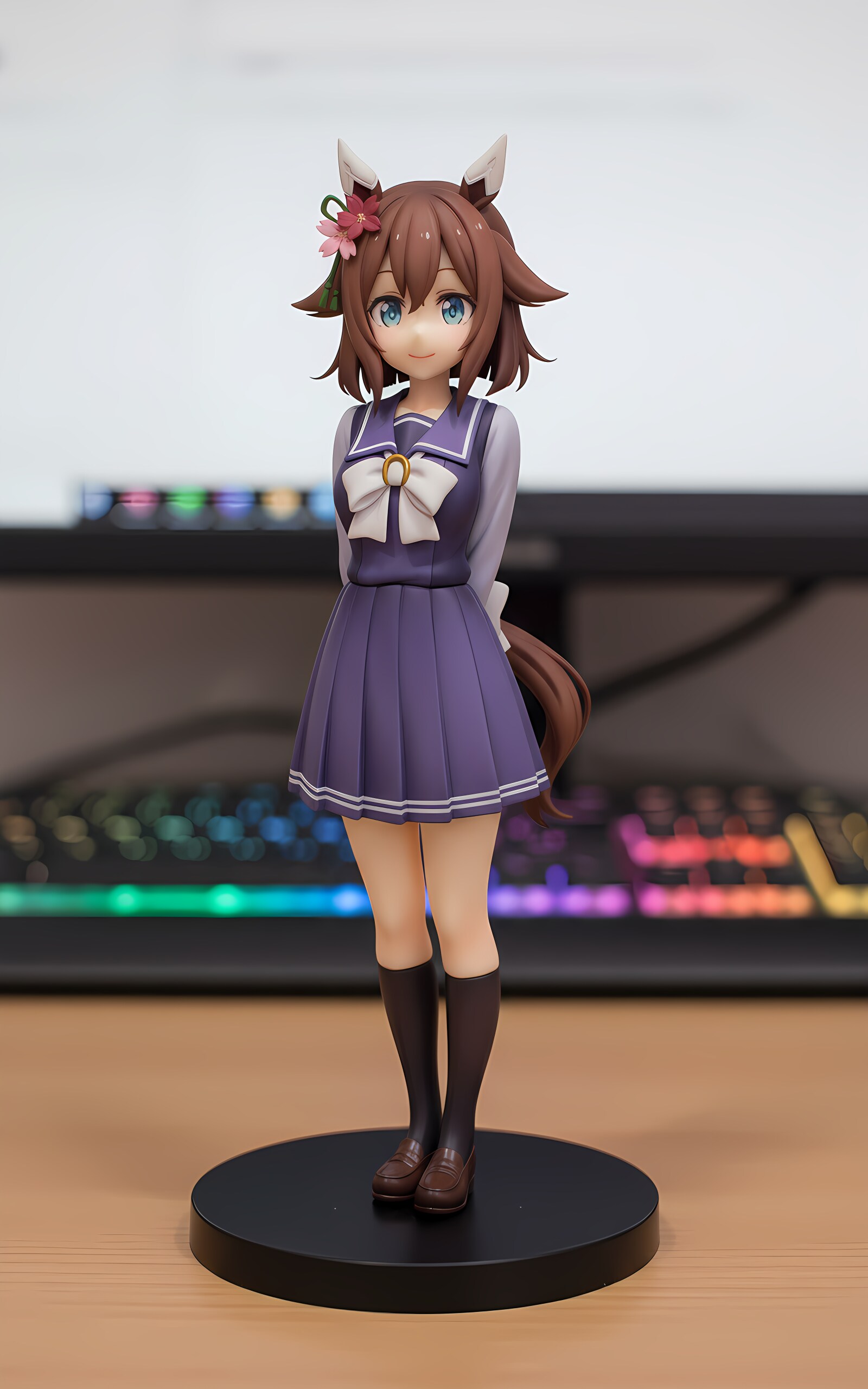 サクラチヨノオー フィギュア風