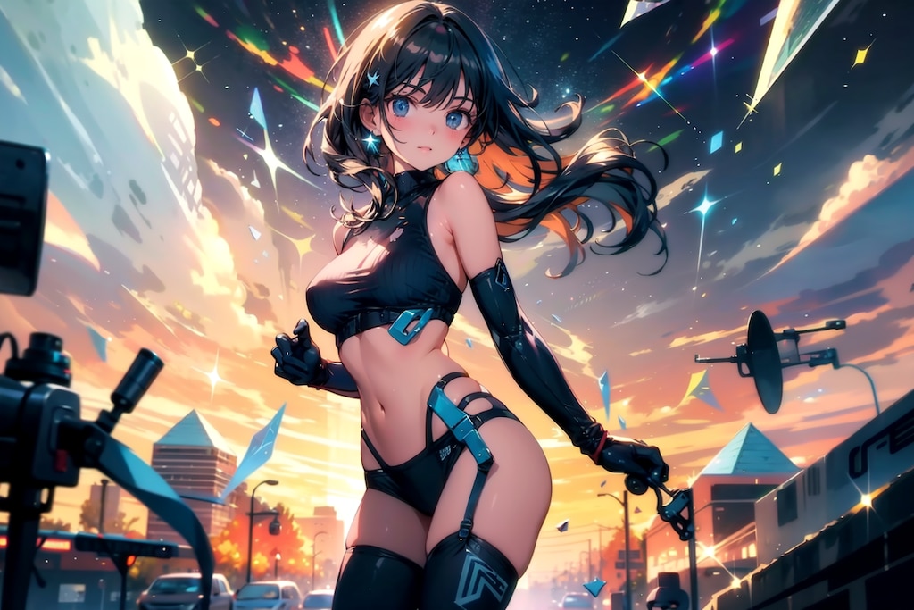 割れる