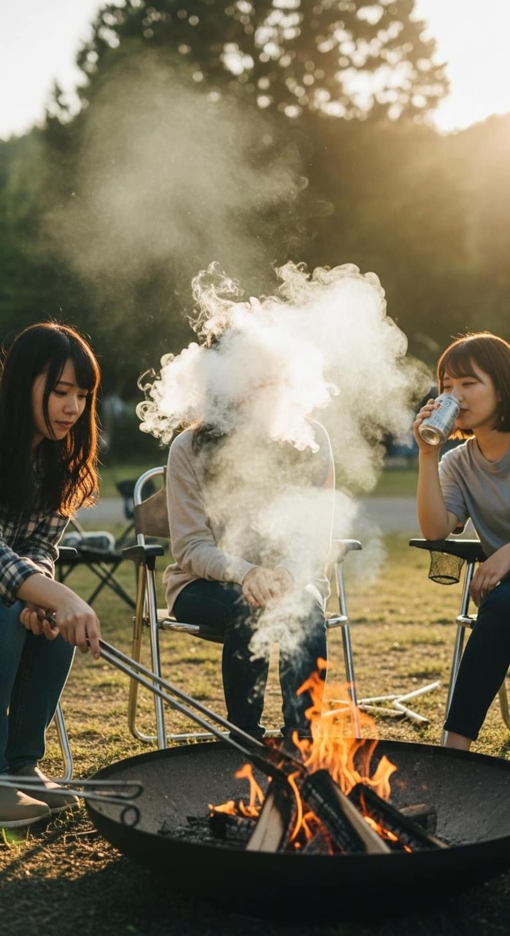 煙もくもく女子《不幸体質》