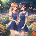💓【1/3】七色の蝶の物語 2枚目