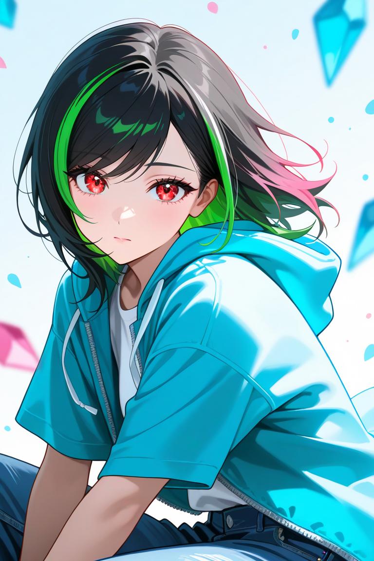 アイスブルーストリート | の人気AIイラスト・グラビア