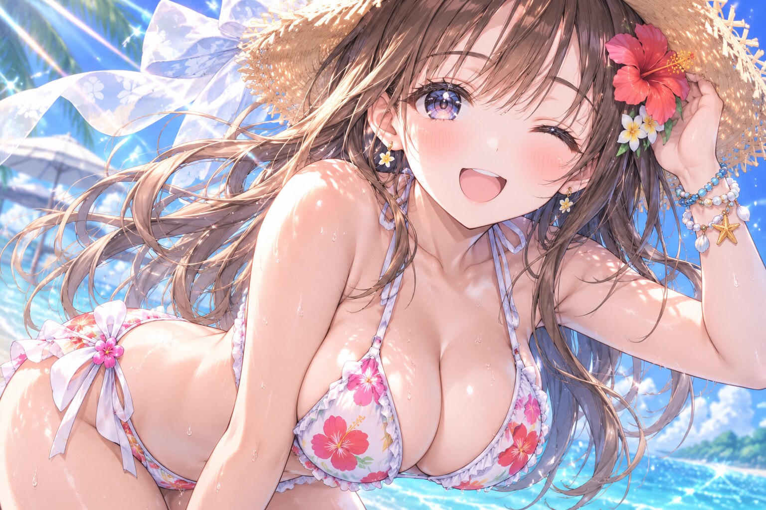 今風空気感の夏ガール→なくわ変換