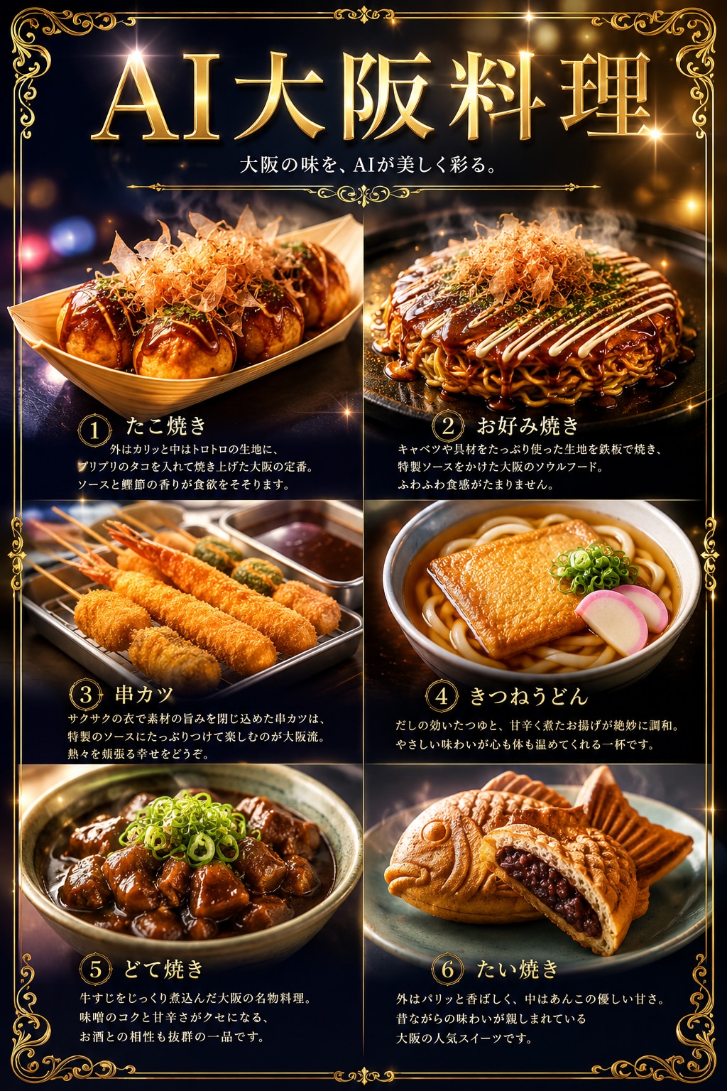 AI大阪料理