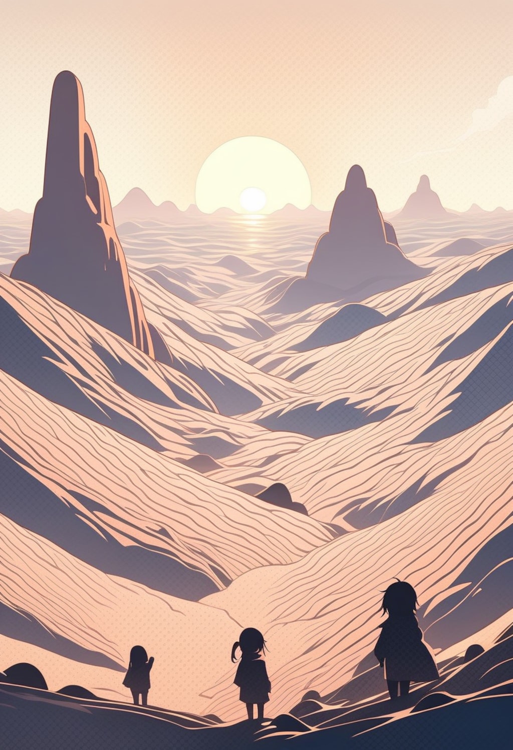 小説『荒廃した砂漠の大地で』【ニャンノ世界】