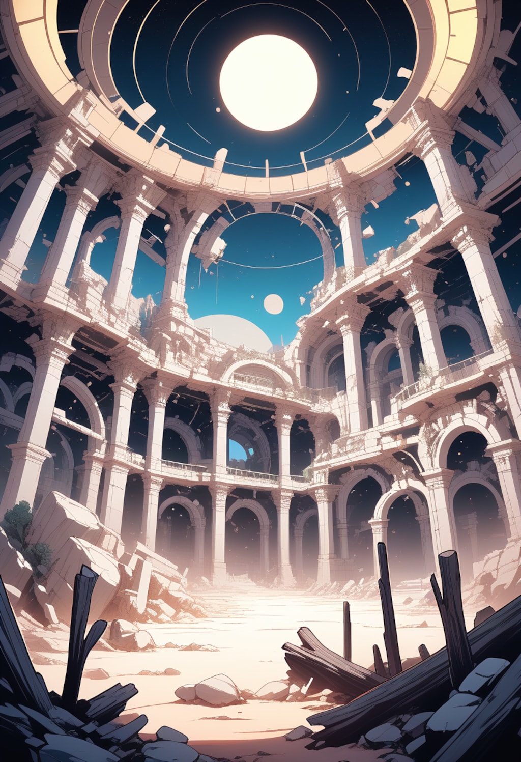 小説『荒廃した砂漠の大地で』【ニャンノ世界】