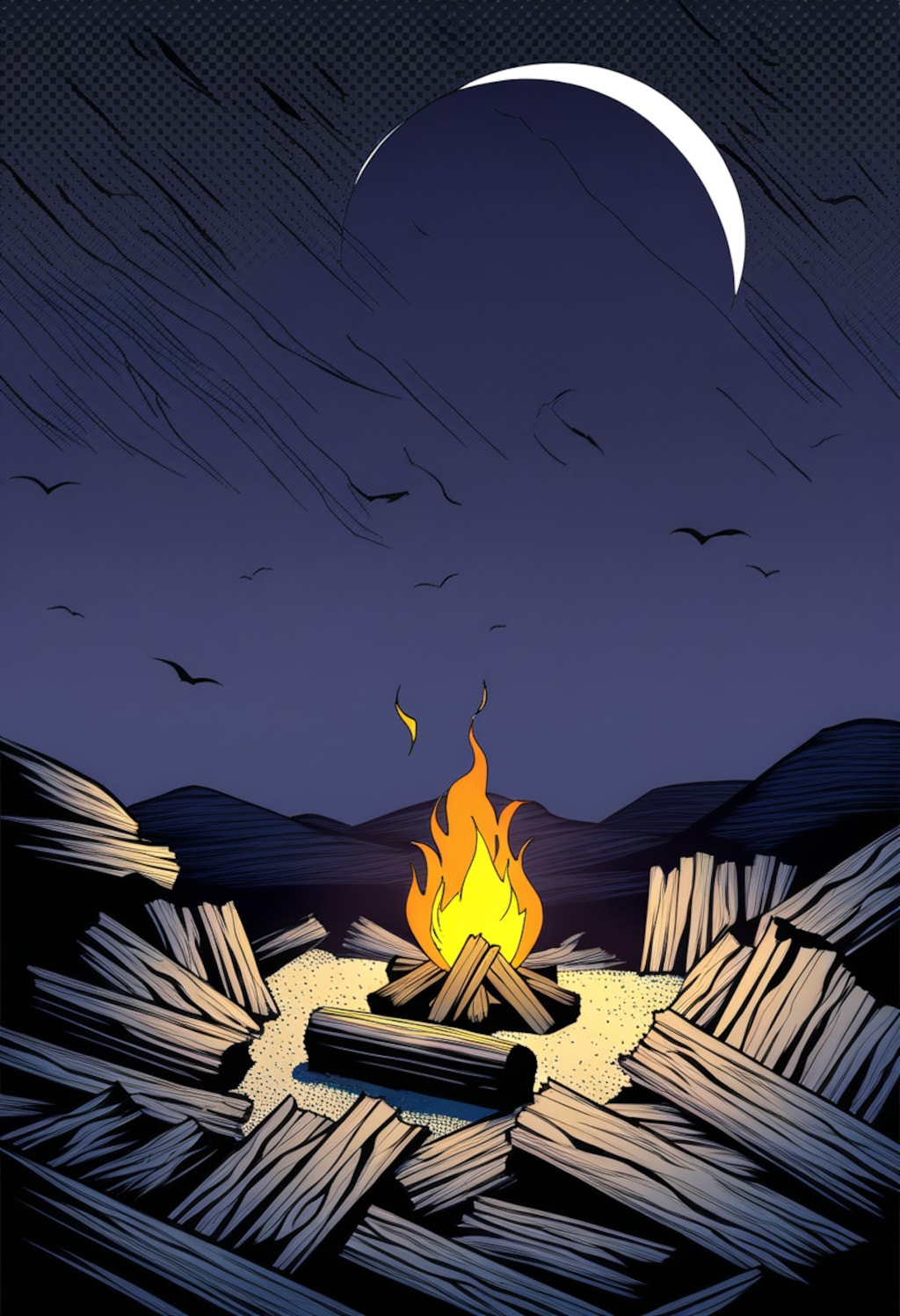 小説『荒廃した砂漠の大地で』【ニャンノ世界】