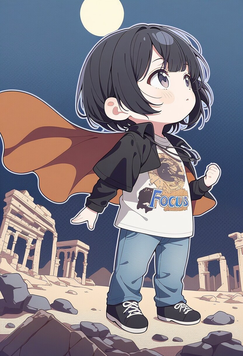 小説『荒廃した砂漠の大地で』【ニャンノ世界】 | の人気AIイラスト・グラビア