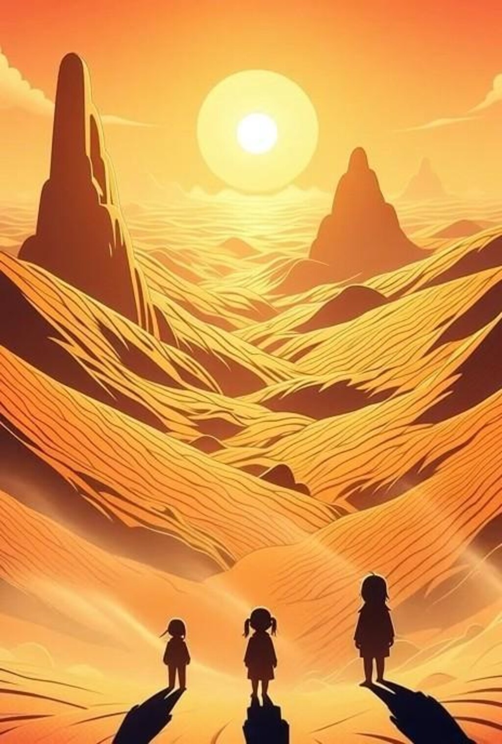 小説『荒廃した砂漠の大地で』【ニャンノ世界】