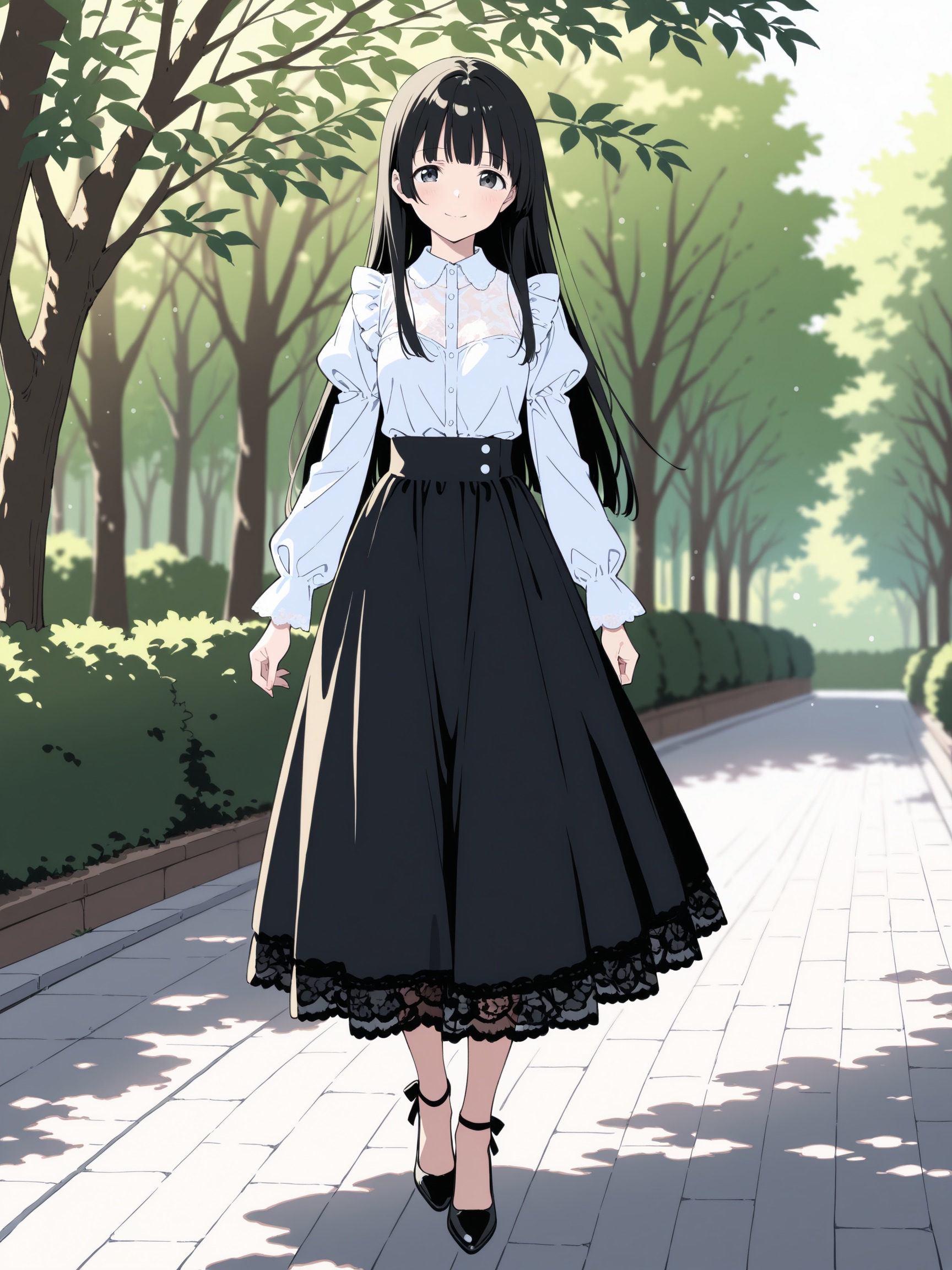 おさんぽ真由ちゃん | の人気AIイラスト・グラビア