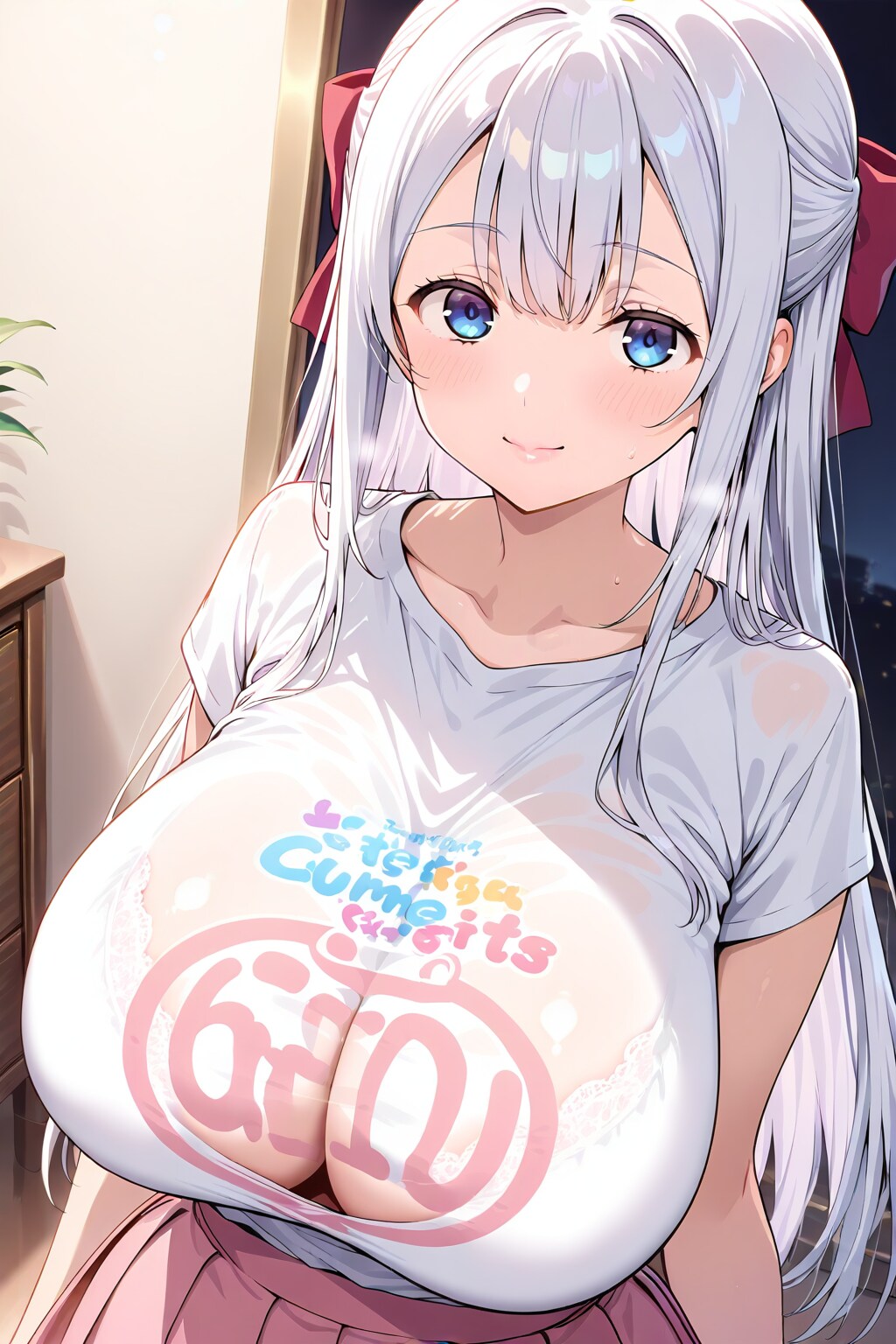 透け