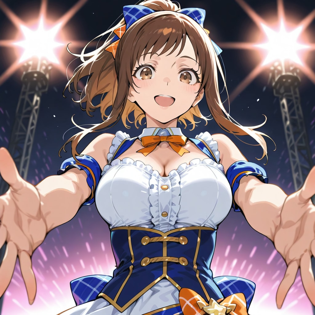 ちちぷいの生成機能だけでDAISYモデルを使って生成してみた。