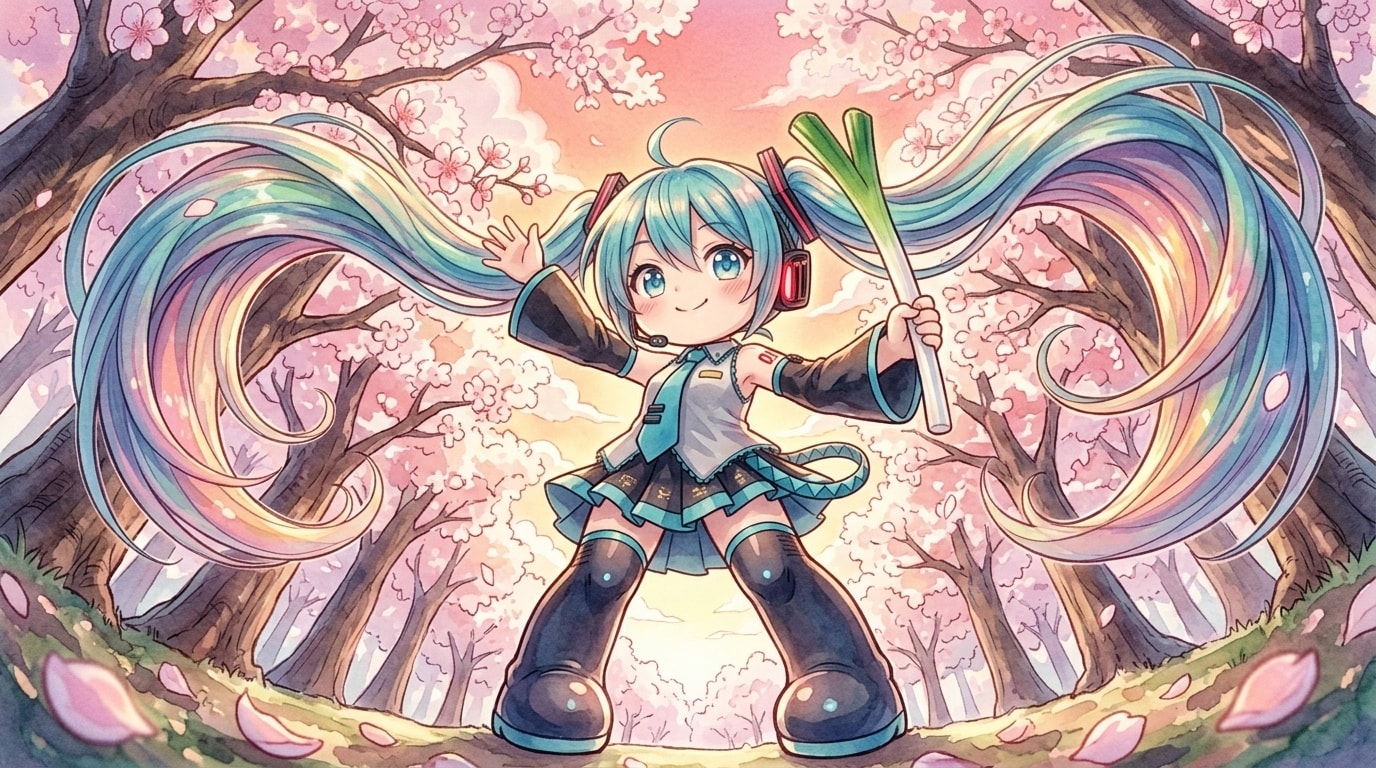 みどツイさん。夕焼け。3月9日 #ミクの日 | の人気AIイラスト・グラビア