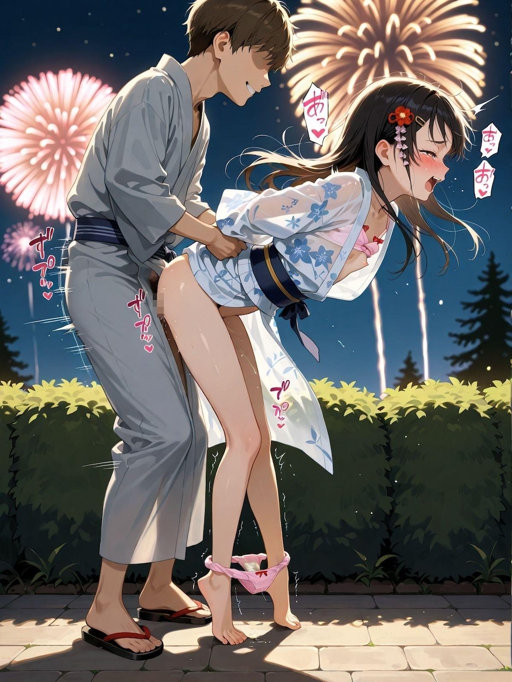 夏祭りイチャらぶデートシリーズ②💞浴衣姿がエロすぎるんだが💞SE