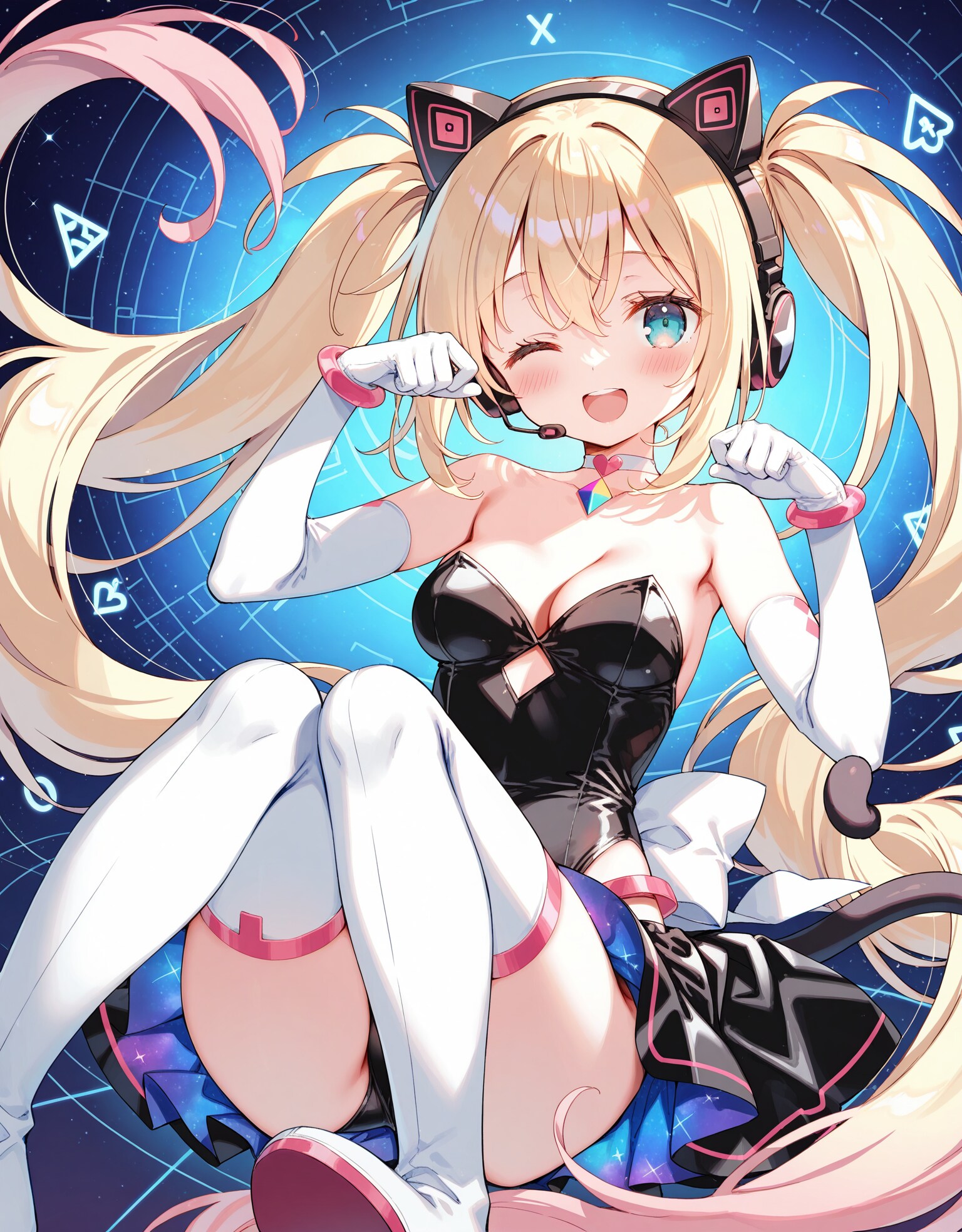電脳アイドルさん
