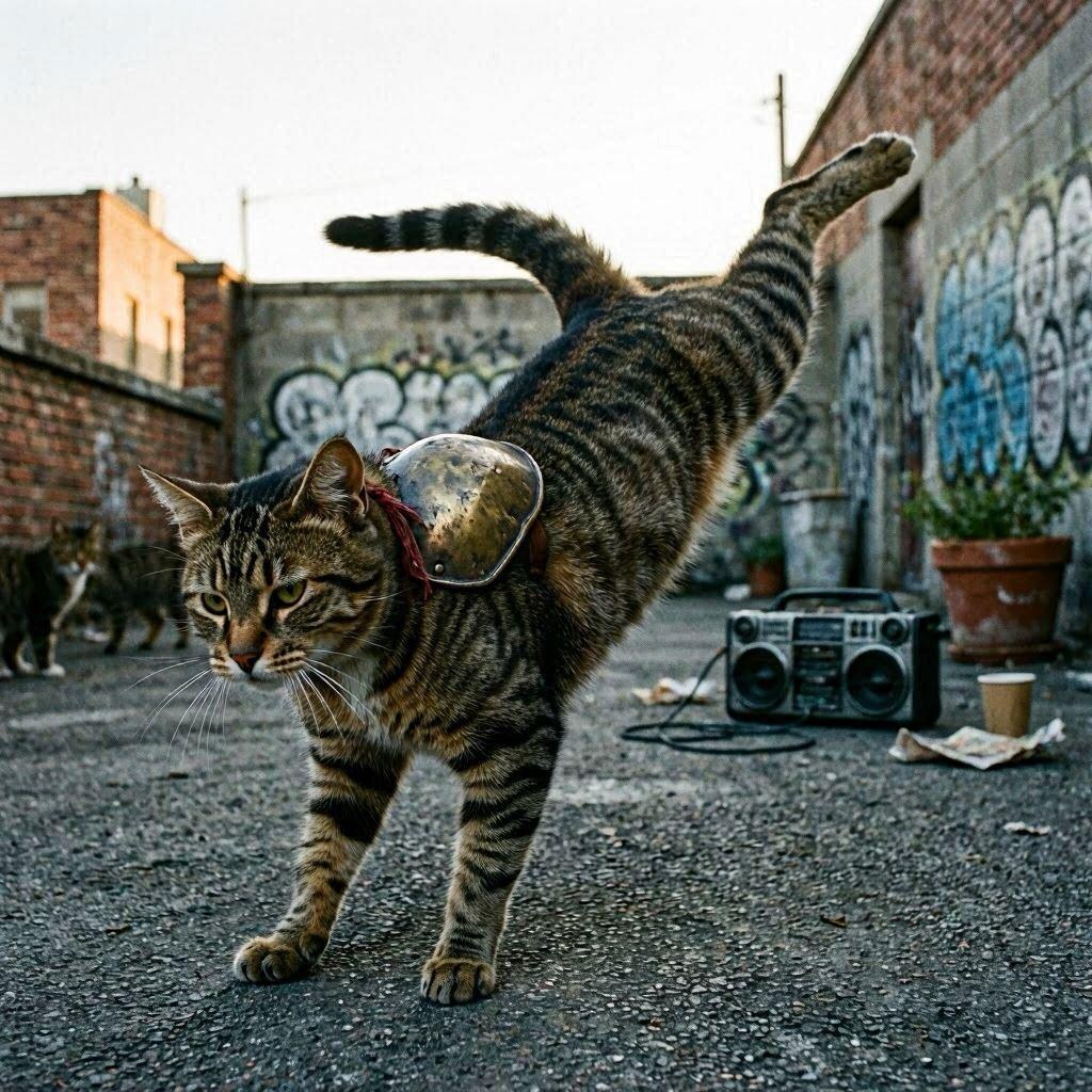 伝説の戦士猫