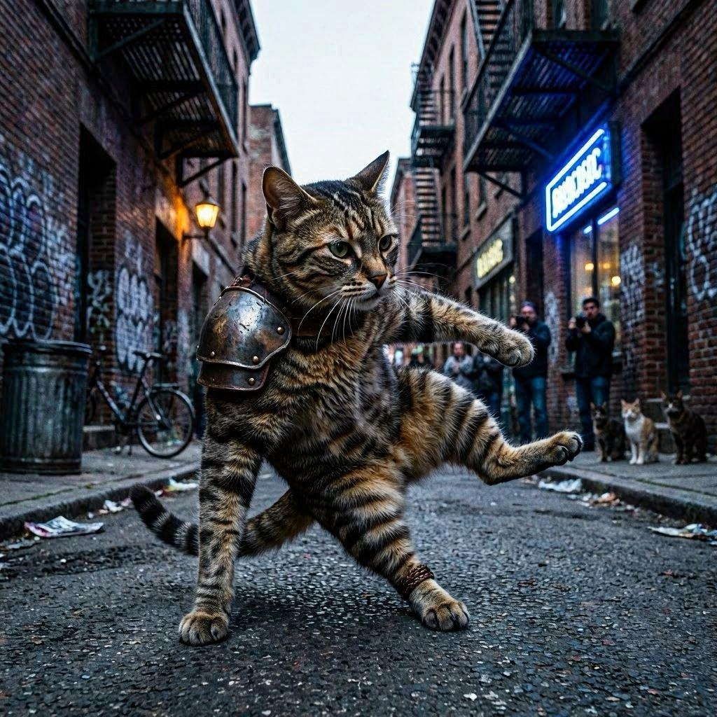 伝説の戦士猫