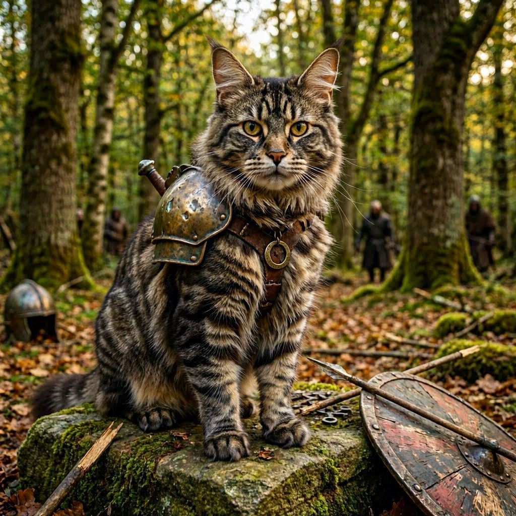 伝説の戦士猫
