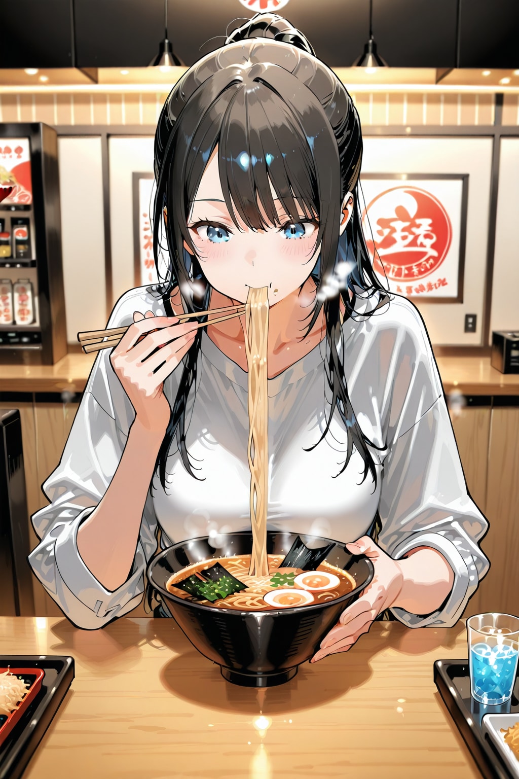 PHOENIX実力テスト「ラーメン」 | の人気AIイラスト・グラビア
