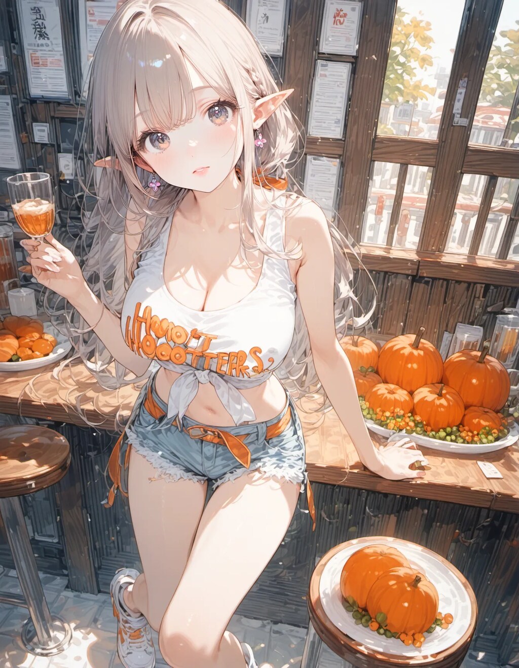 Pumpkin Spice and Short Shorts