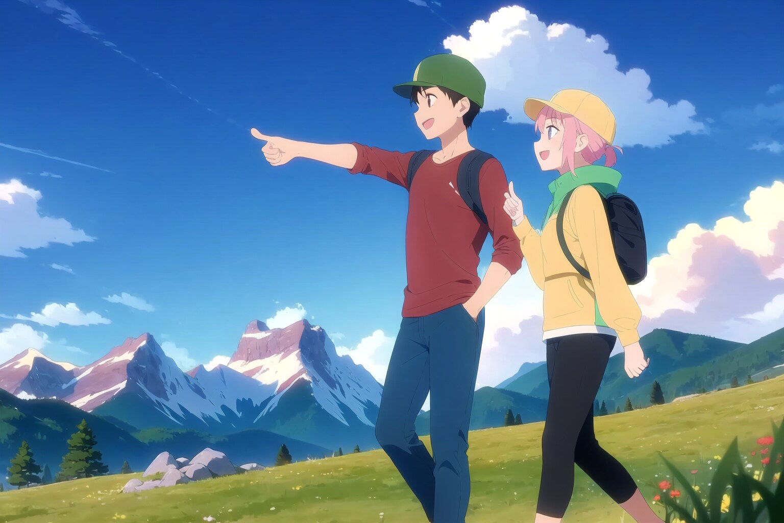 あっちに行こう～ | の人気AIイラスト・グラビア