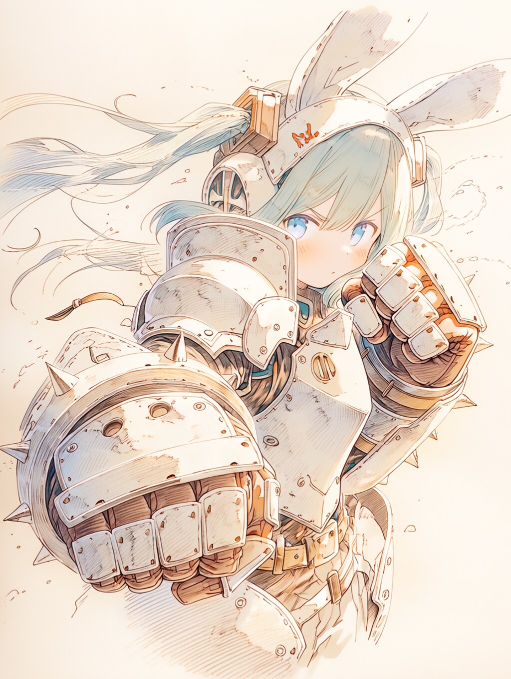 ウサ耳戦士