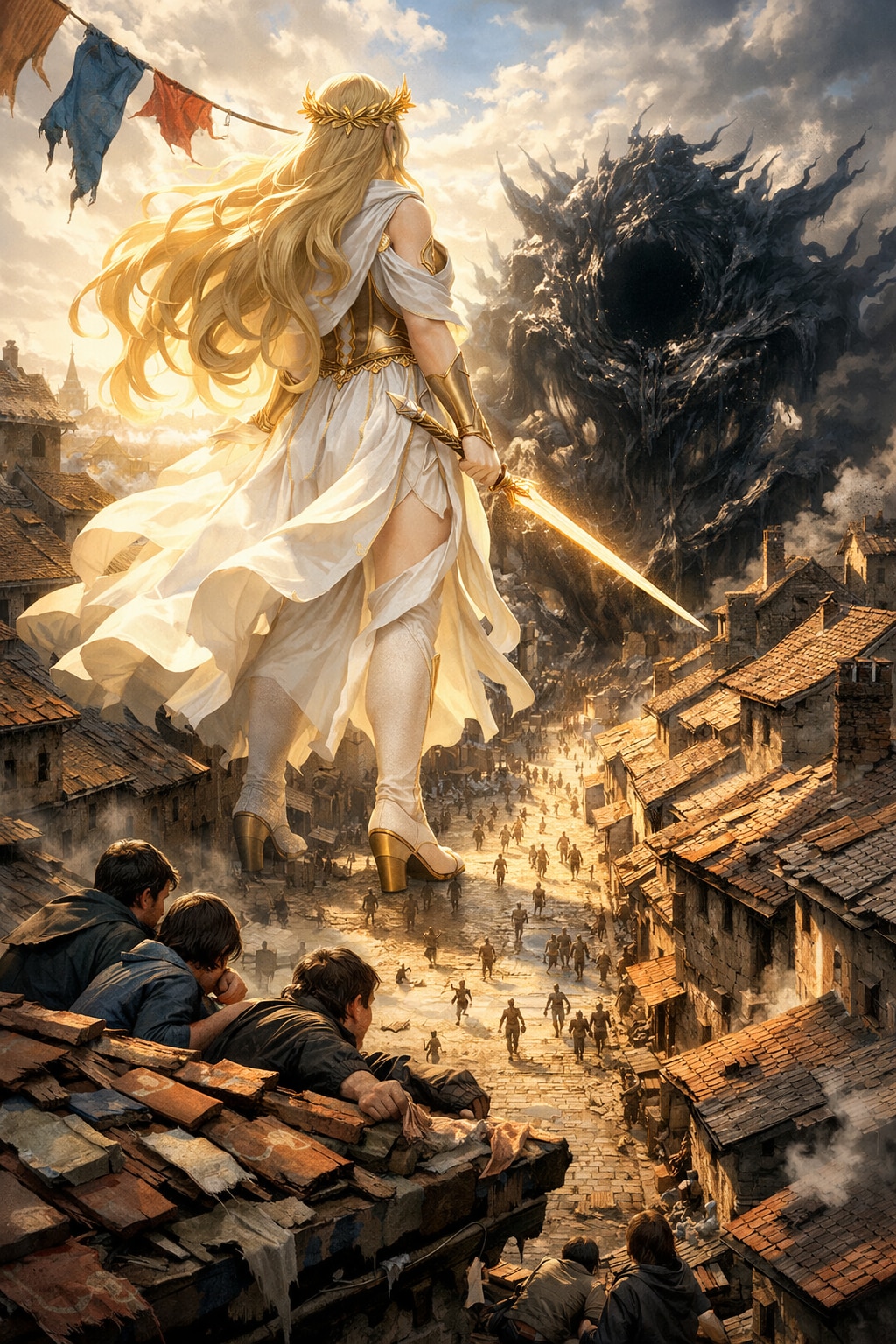 【エレウセリオン神話記：光の女神編／第４章・騎士の列、女神の進撃】あらすじ