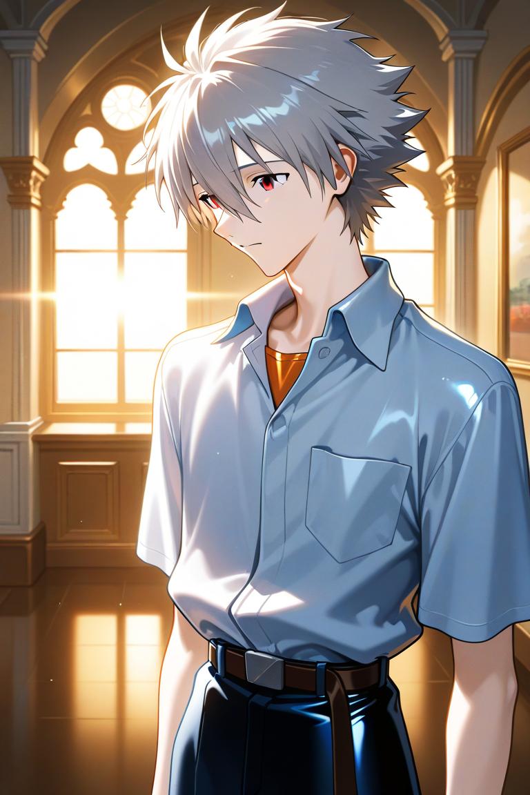 エヴァンゲリオン　渚カヲル | の人気AIイラスト・グラビア