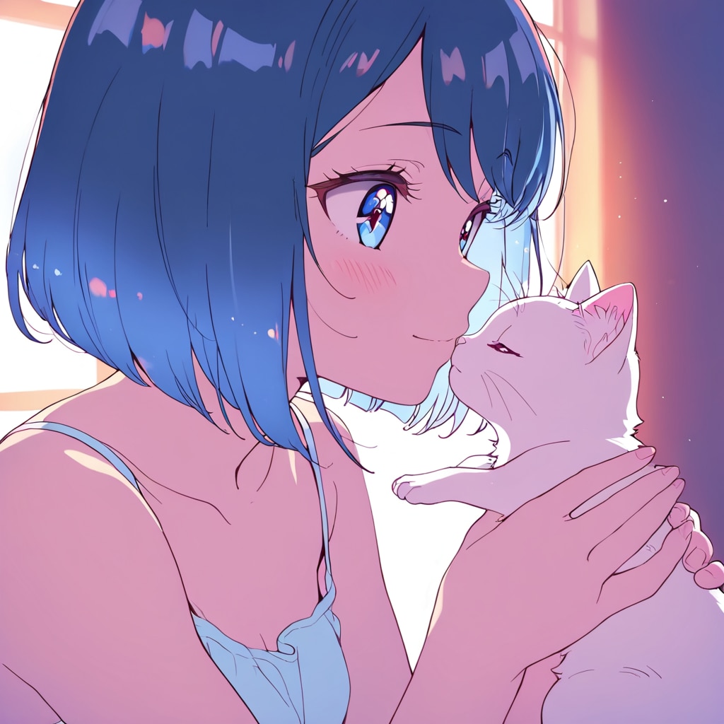 子猫とWAVEちゃん(LILAC)