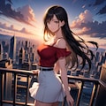 夕陽と美少女(モデル：あかり、ジェスティーナ、さくら)　ANIMAテスト版 11枚目