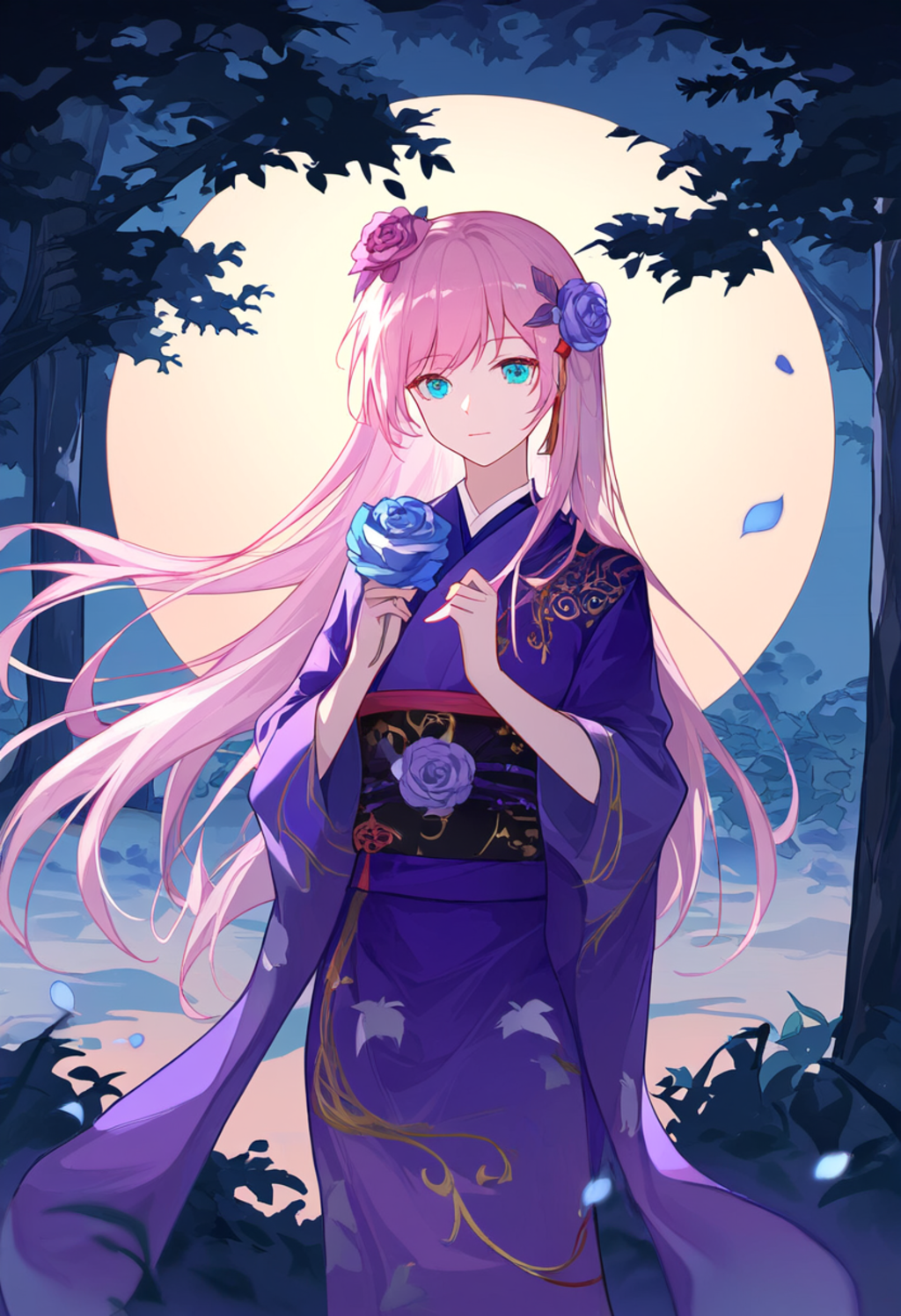 In the depths of a mystical forest