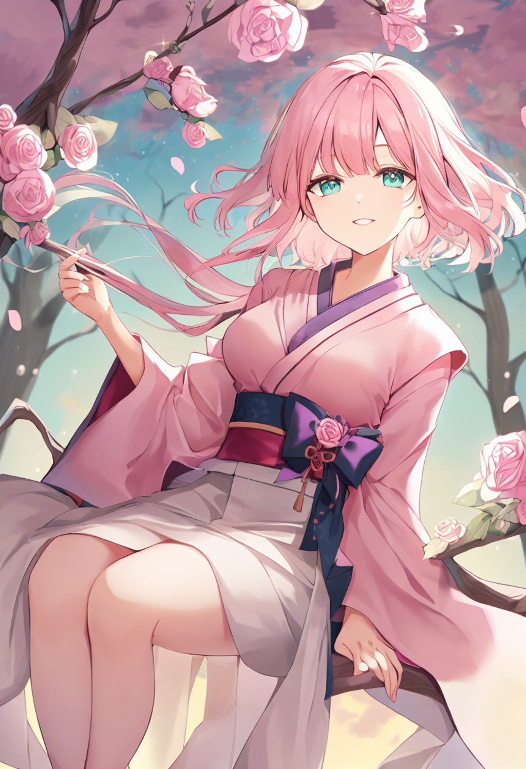 In the depths of a mystical forest