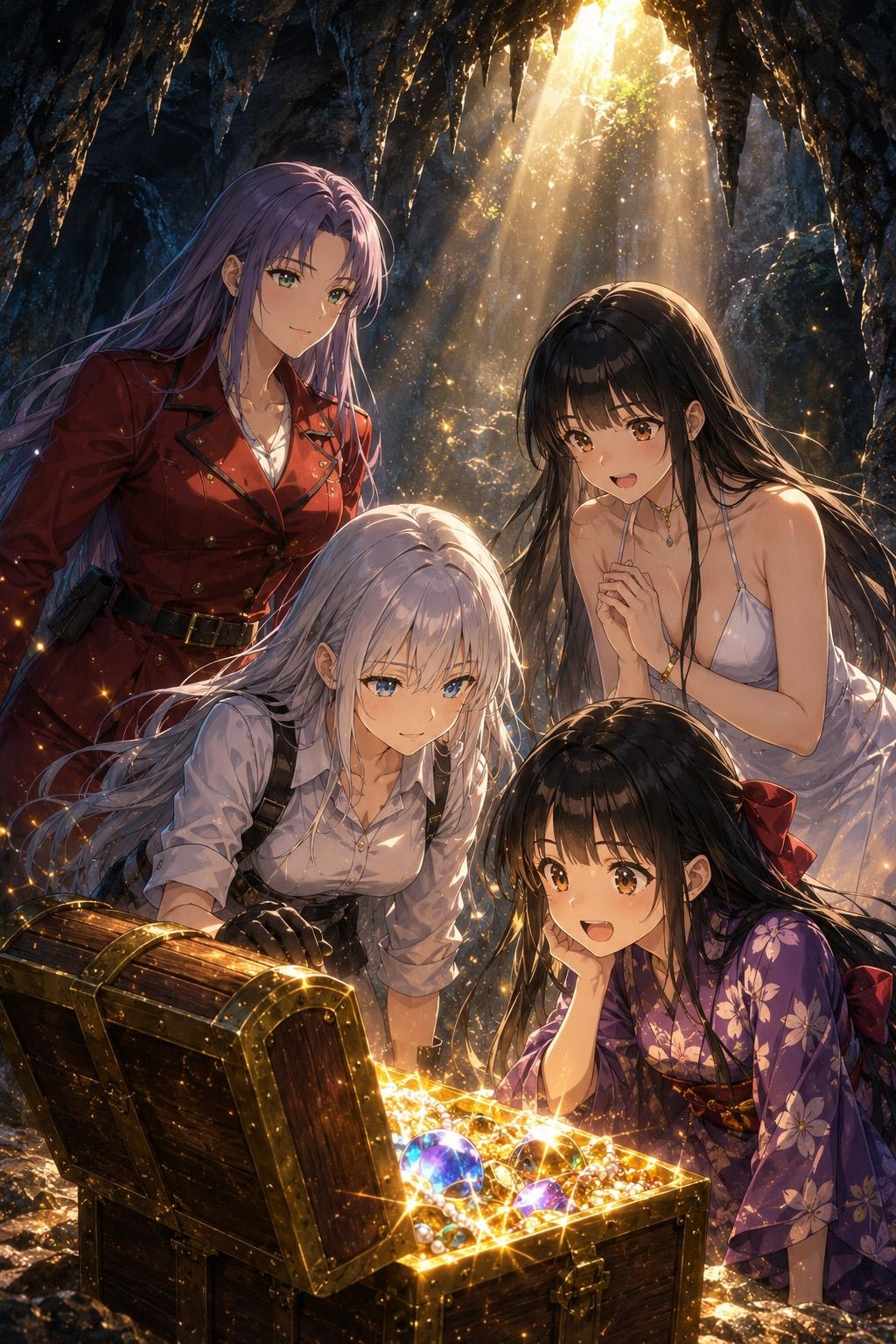 洞窟の財宝