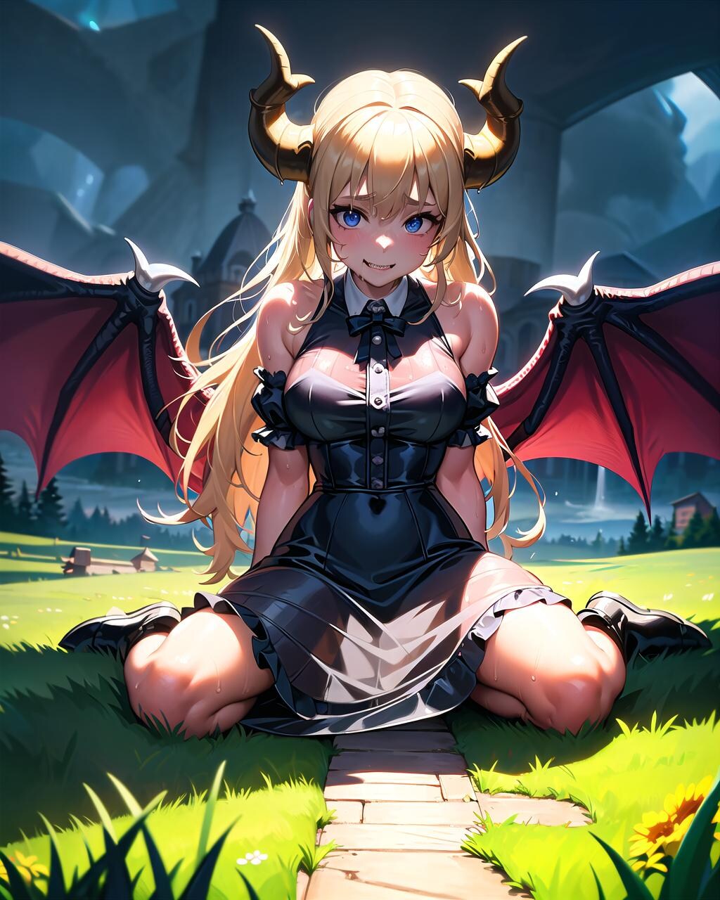 古城の女主人は...